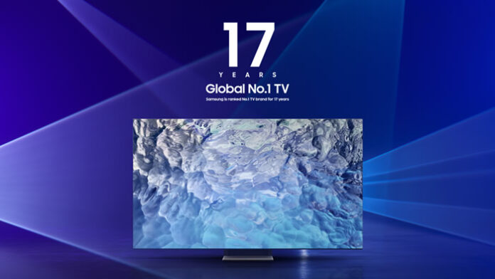 Samsung Tops Global TV Market For 17 Year_00