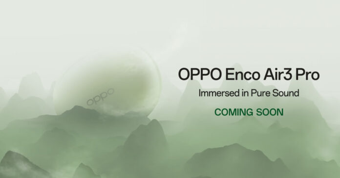 OPPO Enco Air3 Pro_coming