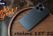 รีวิว realme 15T 5G สมาร์ตโฟนจอสวย AMOLED 4000nit 4R Comfort+ เครื่องงบางเบา แบตฯ ใหญ่ 7000mAh
